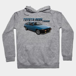 Toyota AE86 Trueno Blue Hoodie